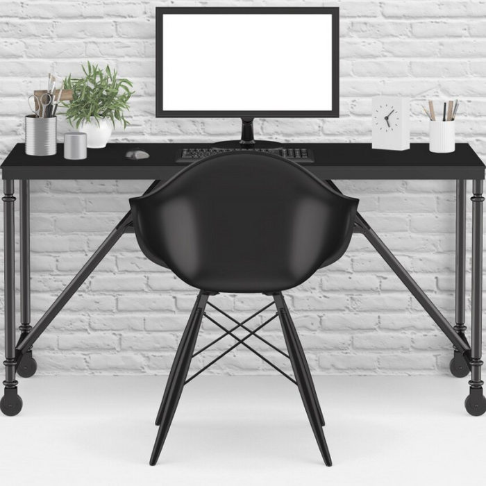 Blog Cover for Rolling in Style: The Appeal of Industrial Desks with Wheels