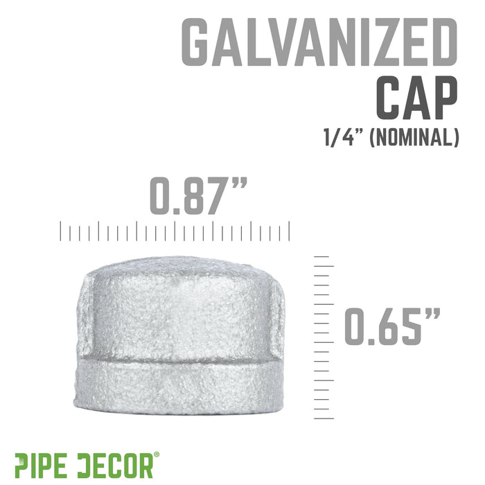 1 1/4 in. Galvanized Iron Cap