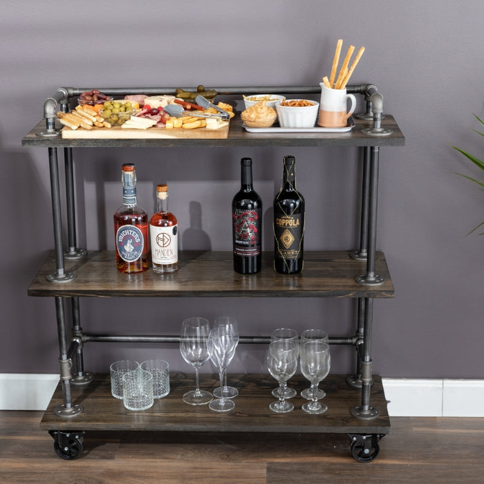 7 Ways to Style Your Holiday Bar Cart with PIPE DECOR®