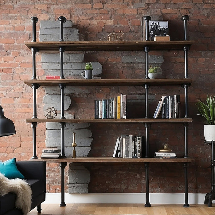 Maximize Your Space: Storage Solutions with Industrial Pipe Shelves