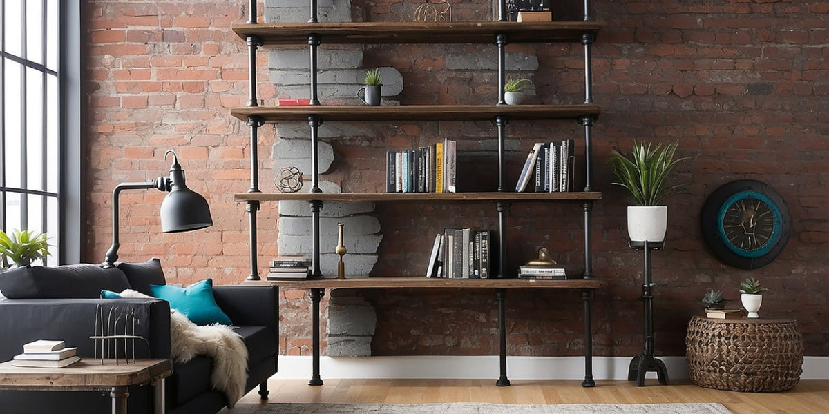 Rustic Charm Meets Modern Design: Decorating with PIPE DECOR®