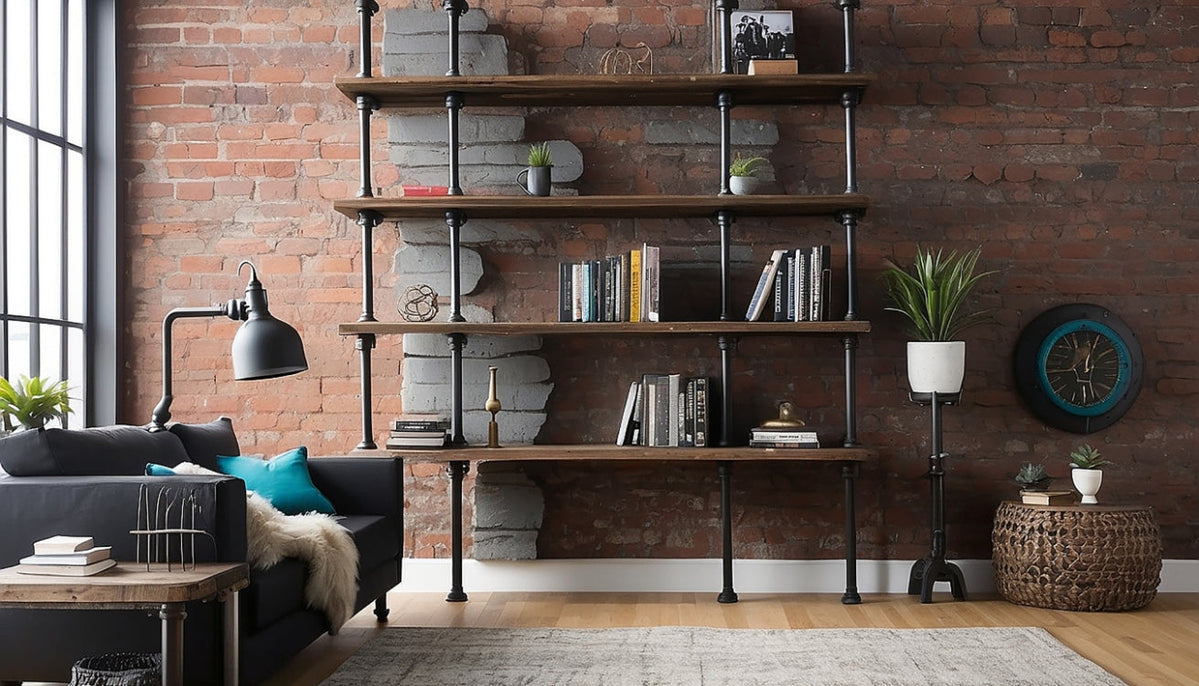 Rustic Charm Meets Modern Design: Decorating with PIPE DECOR®