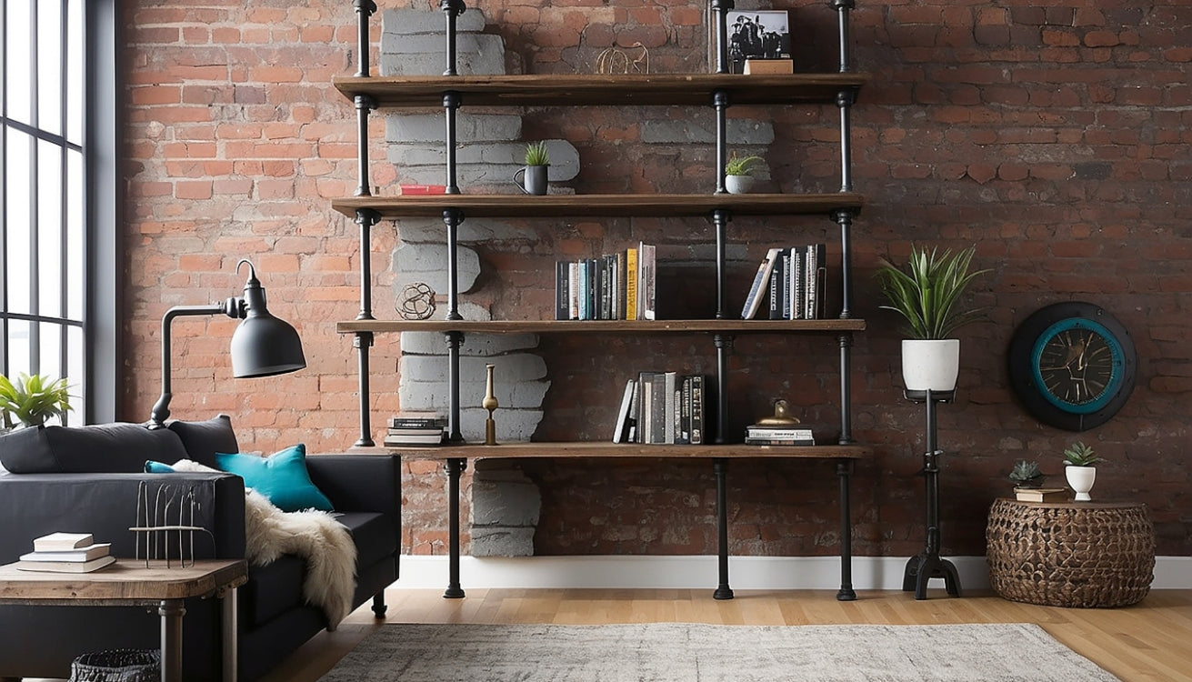 Rustic Charm Meets Modern Design: Decorating with PIPE DECOR®