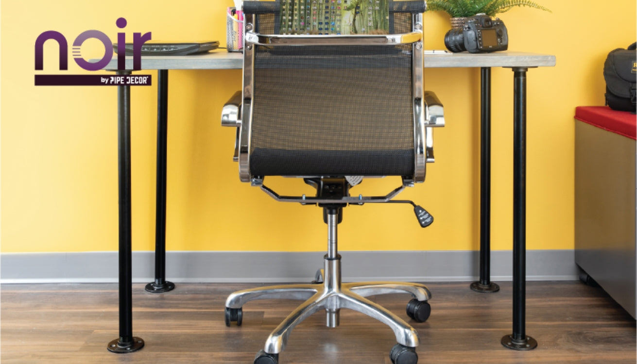 Chic and Modern Styling Tips to Elevate Your Space with Matte Black Pipe Furniture