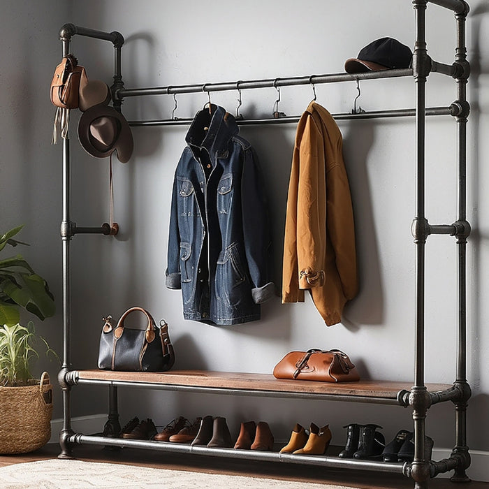 Start the New Year Right: 6 DIY Pipe Furniture Projects for Home Organization