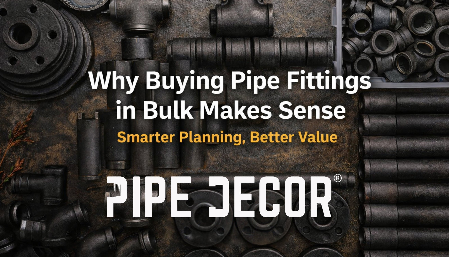Why Buying Pipe Fittings in Bulk Makes Sense