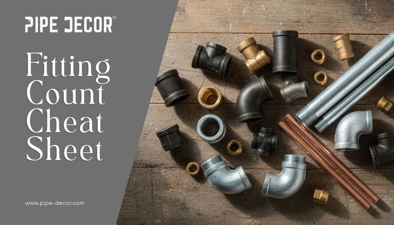 Fitting Count Cheat Sheet: How Many Pipe Fittings Do I Need?