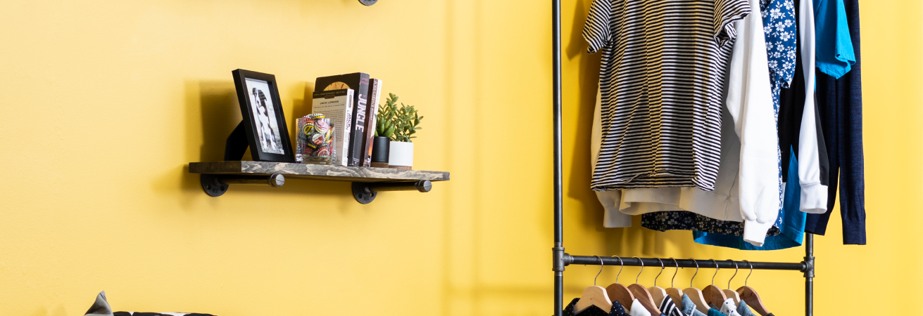 Build Simple Clothes Rack Building A DIY Clothing Rack: A Step-by-step guide — PIPE DECOR