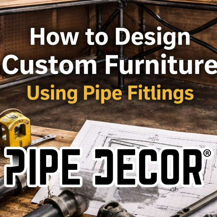 How to Design Custom Furniture Using Pipe Fittings