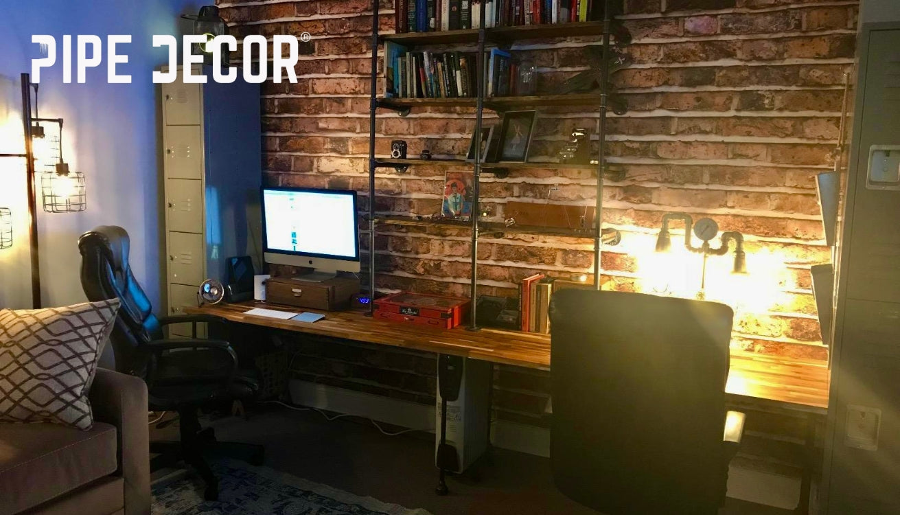 Building a Stable Desk Using Pipe Leg Kits