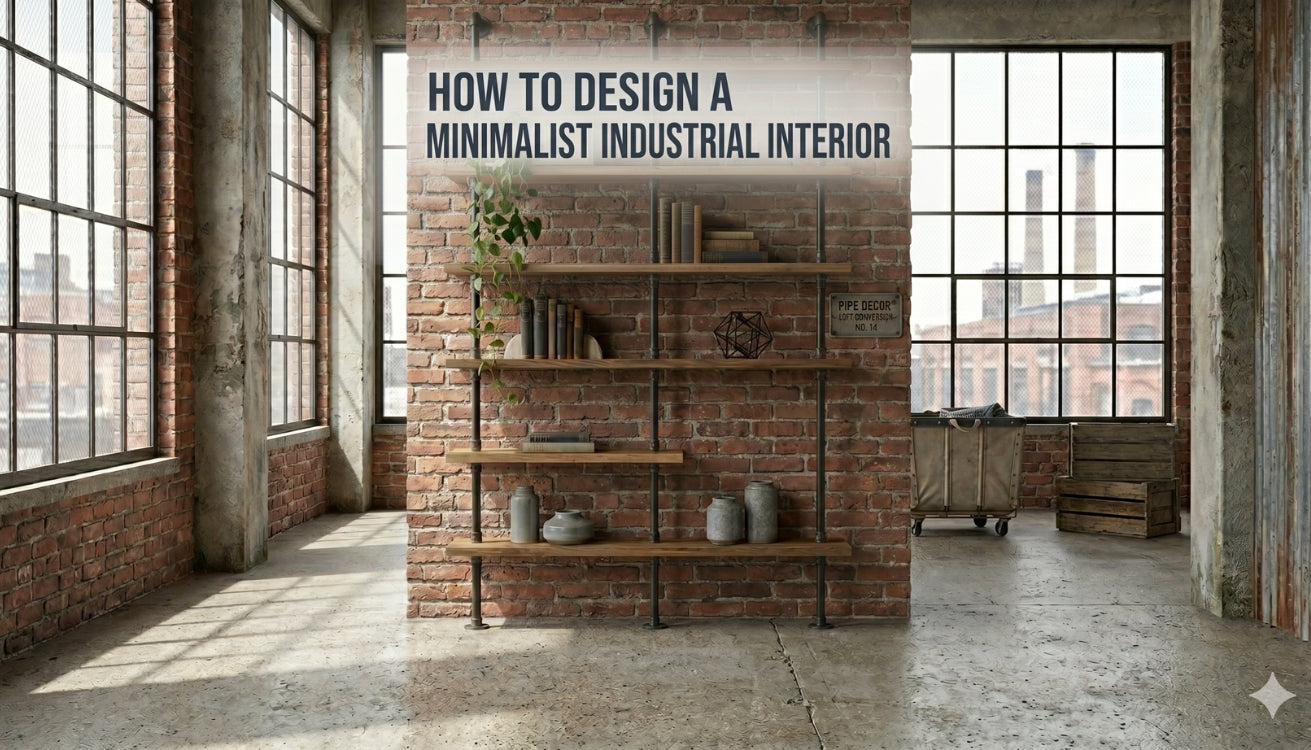 How to Design a Minimalist Industrial Interior — PIPE DECOR