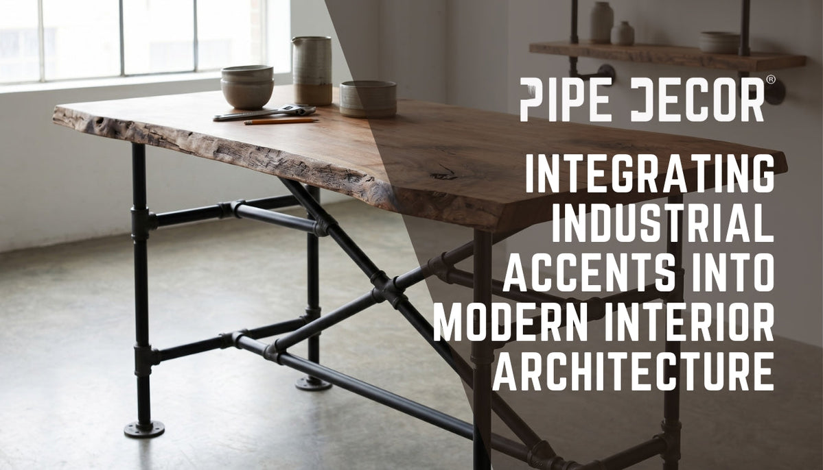 Integrating Industrial Pipe Accents in Modern Architecture — PIPE DECOR