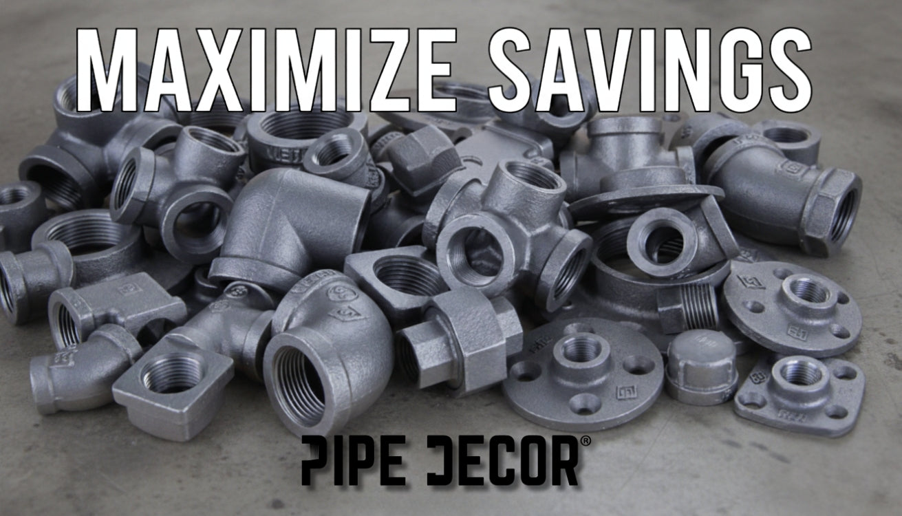 How to Maximize Savings with PIPE DECOR®’s Pipe & Fitting Frenzy