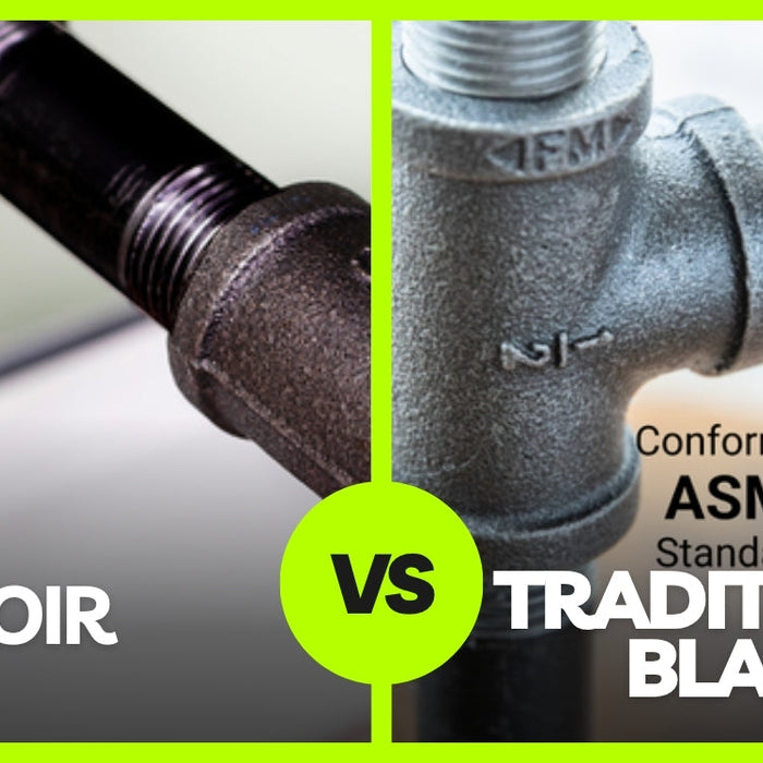 Material Comparison: Noir Series vs Traditional Raw Black Iron