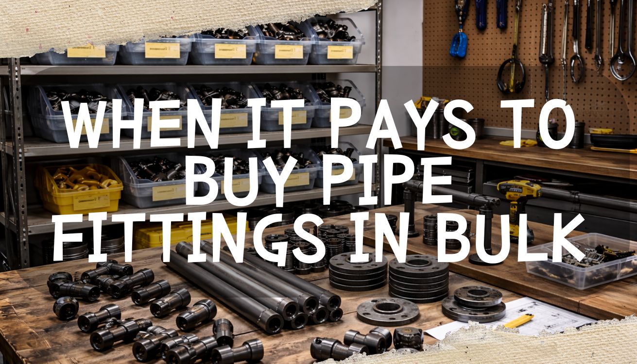 When It Pays to Buy Pipe Fittings in Bulk