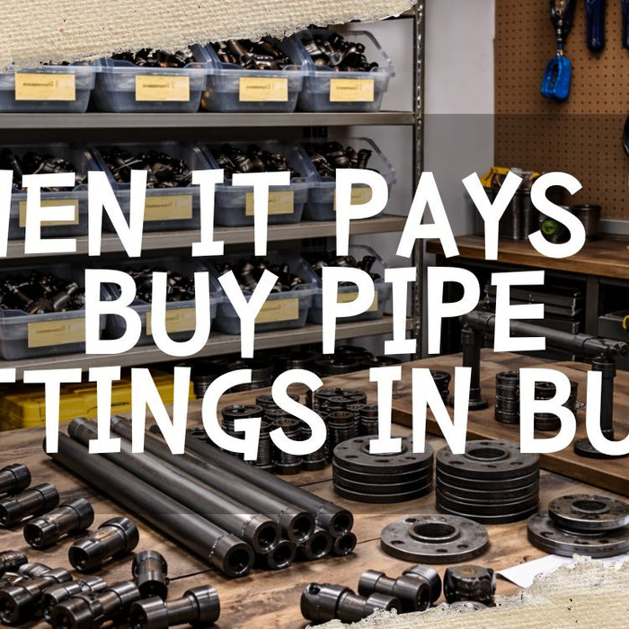 When It Pays to Buy Pipe Fittings in Bulk