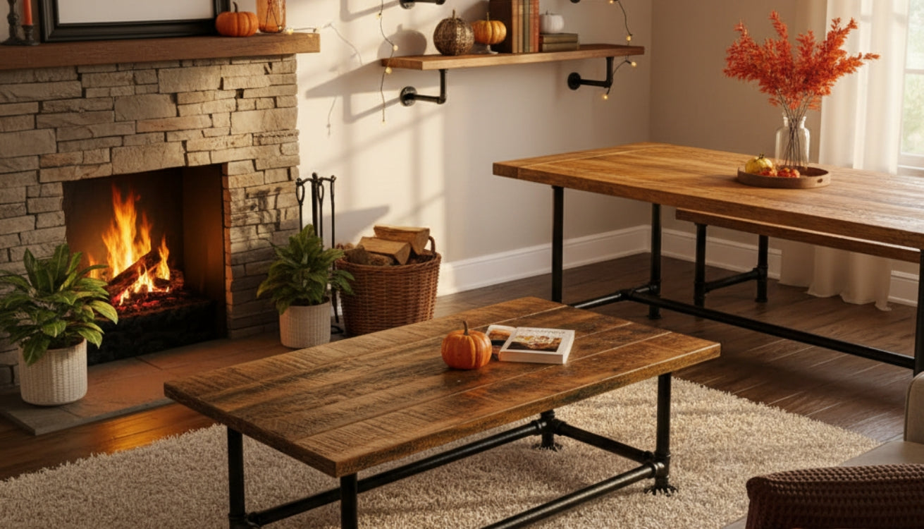 Autumn Interiors: Styling Your Space for Fall with Industrial Accents