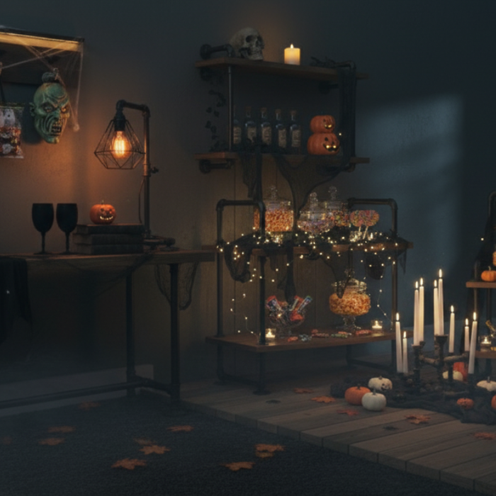 Spooky DIY Pipe Furniture Projects You’ll Love