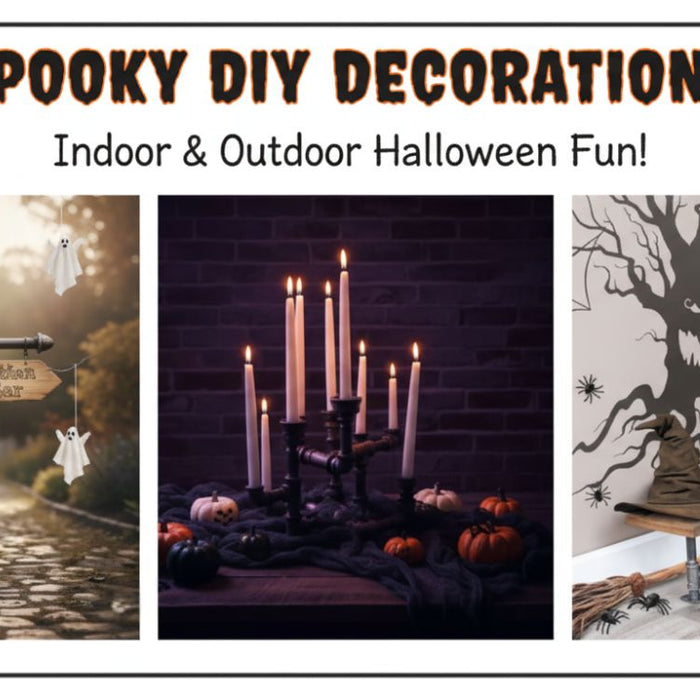 Halloween with PIPE DECOR®: Ideas for Inside and Out
