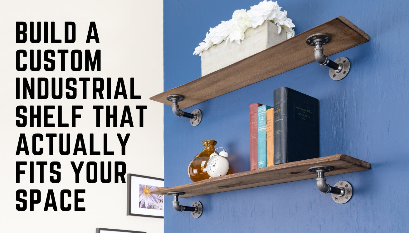 Custom Rack Shelf Build a Custom Industrial Shelf That Actually Fits Your Space — PIPE DECOR