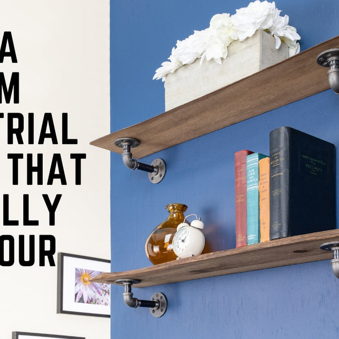 Build a Custom Industrial Shelf That Actually Fits Your Space