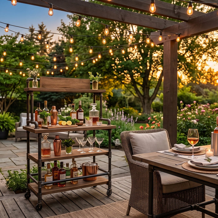 Summer Patio Build Guide: Industrial Outdoor Furniture