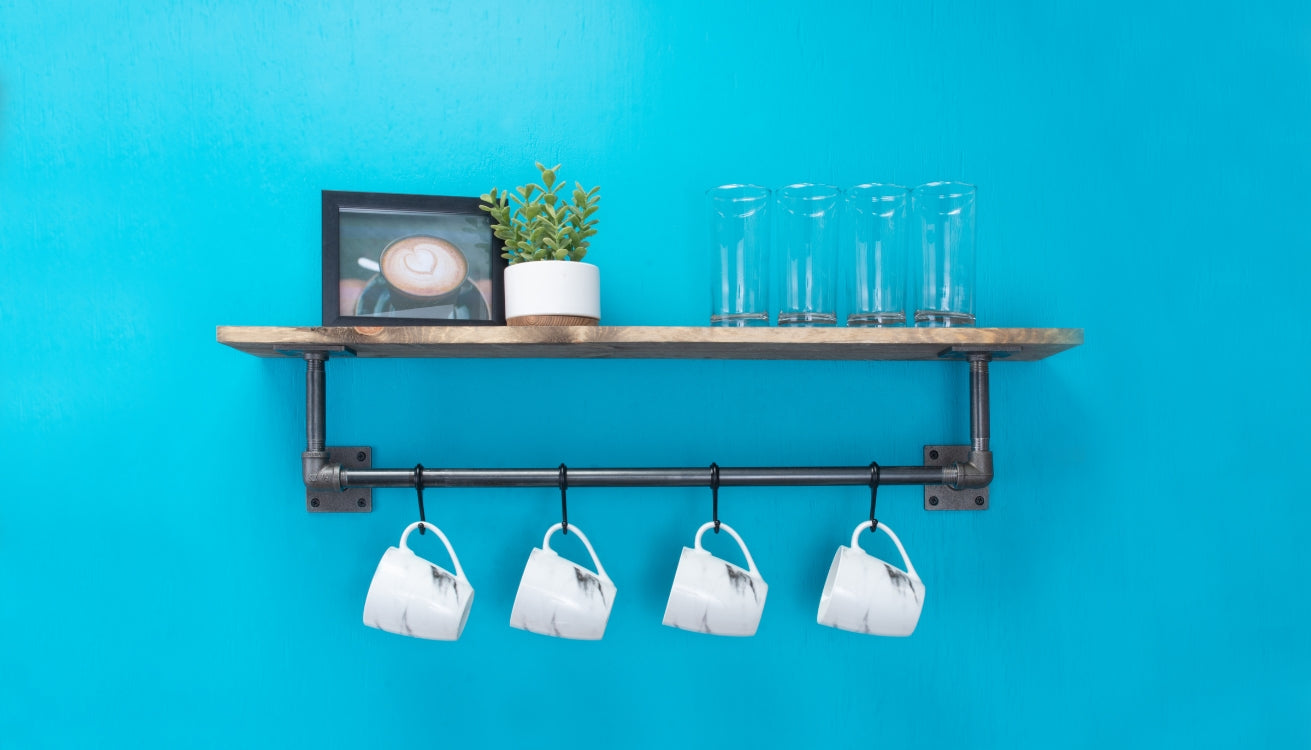 How to Design Industrial Wall Shelving That Works