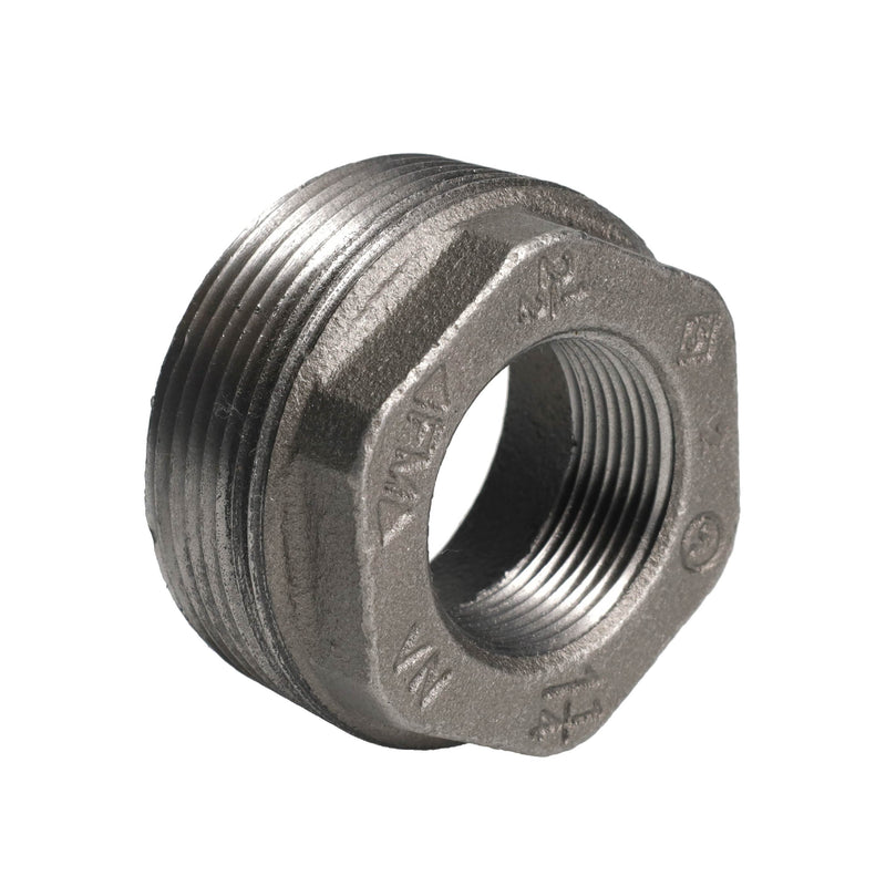 Buje negro de 2 1/2 pulg. x 1 1/4 pulg.