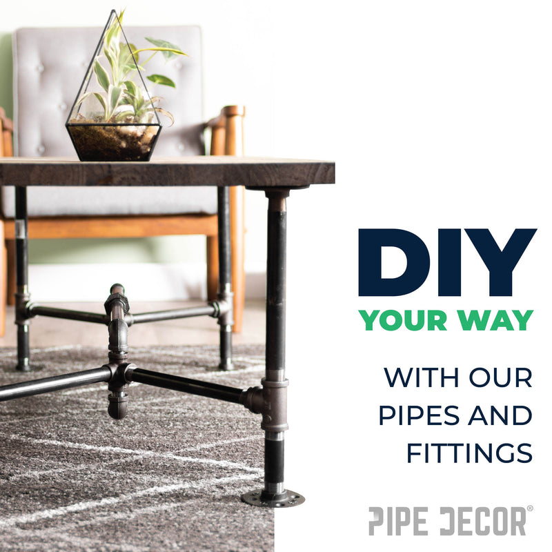 Buje negro de 4 pulg. x 2 pulg.