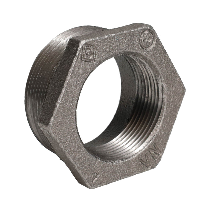 4 in. x 3 in. Black Bushing