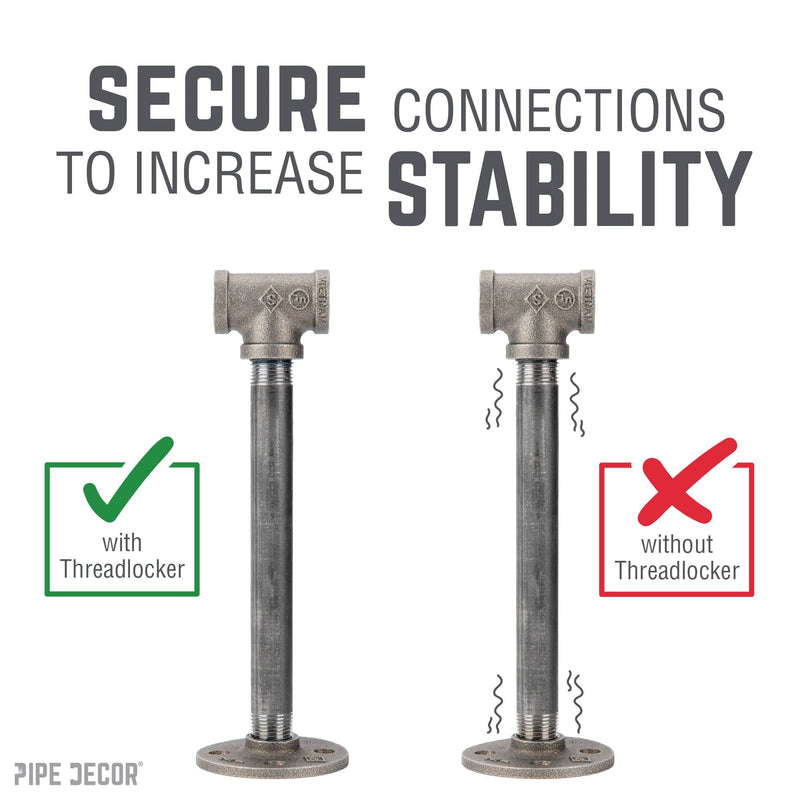 Threadlocker Gel Pipe Thread Sealant (3-Pack)