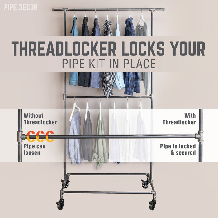 Threadlocker Gel Pipe Thread Sealant (3-Pack) — PIPE DECOR