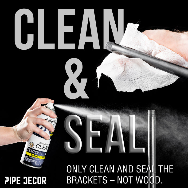 Étagères RESTORE Riverstone Grey de 36 po avec supports inclinés