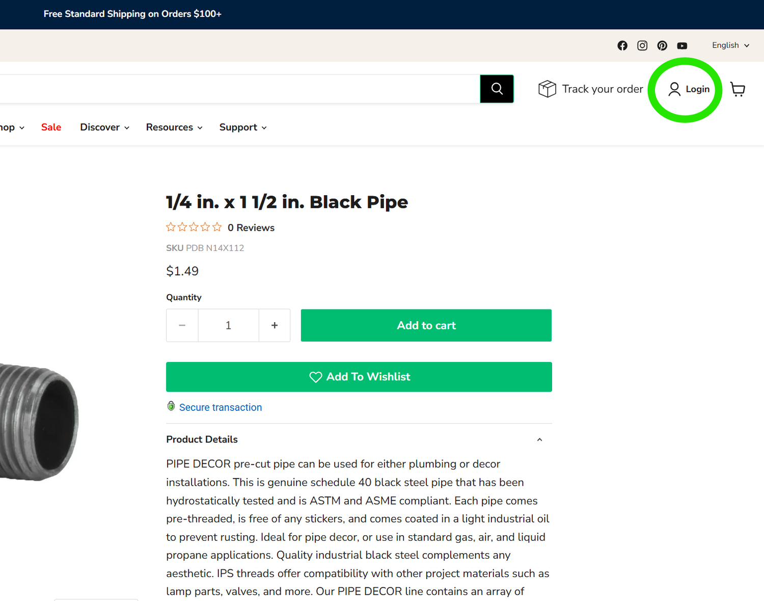 2. Log In To Your B2B Account