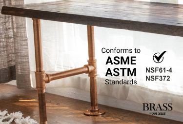Conforms to ASME ASTM Standards Brass Pipe