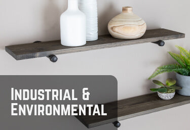 Industrial and Environmental Discover the beauty of the unexpected with natural wood and real steel pipe