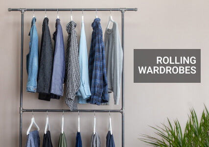 PipeDecor Rolling Racks Product Banner Mobile Version