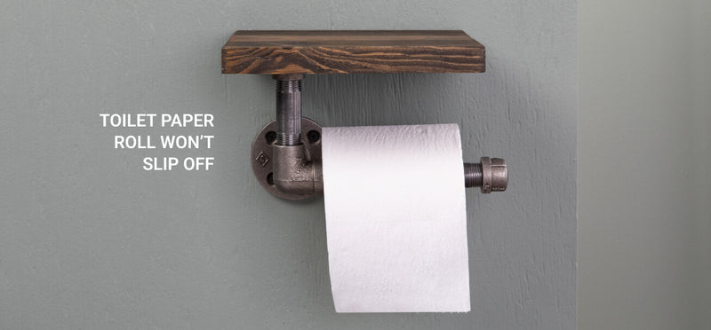 Jackson Supplies 370 PDTPHDRWMTB Wall Mounted Toilet Paper Holder Finish: Trail Brown