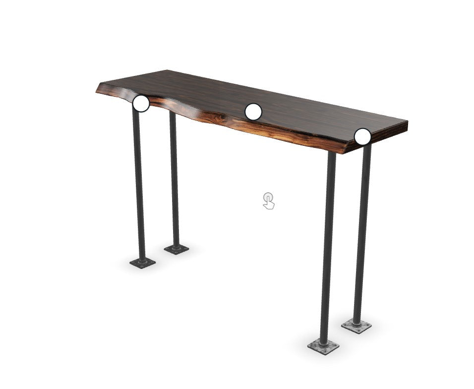 CONSOLE TABLES — PIPE DECOR