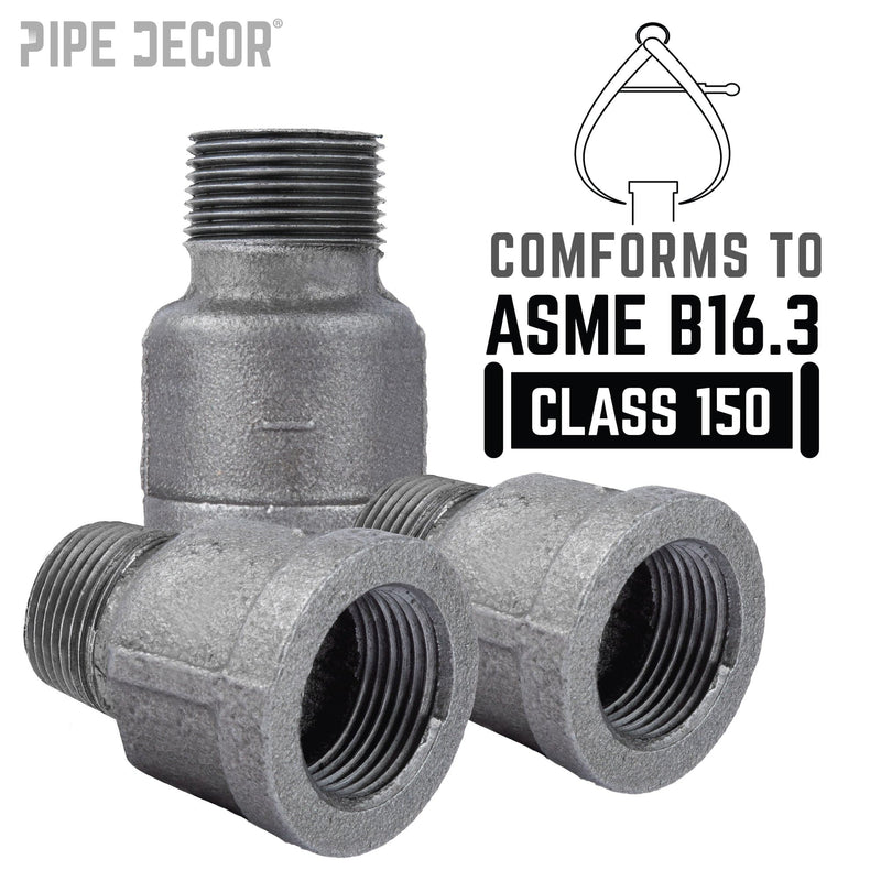 1 in. Black Extension Piece