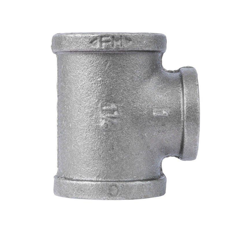 1 1/4 in. x 1 1/4 in. x 1 in. Black Reducing Tee