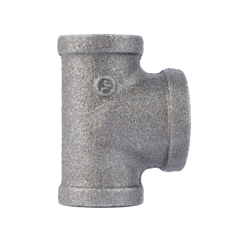 Raccord en T noir de 1/2 po x 1/2 po x 3/4 po