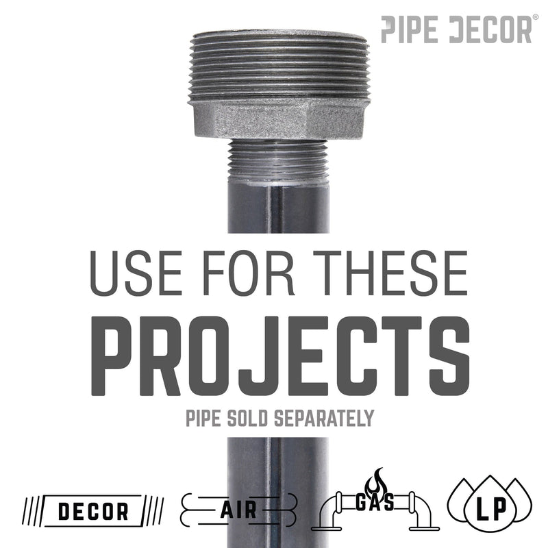 1 1/2 in. x 1/2 in. Black Bushing