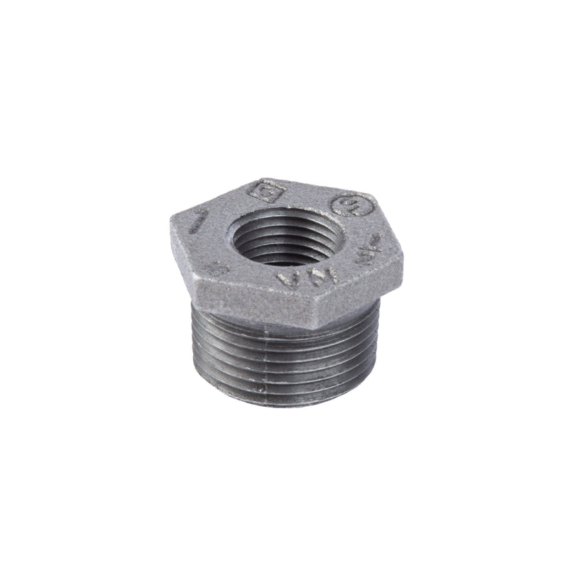 1 in. x 1/2 in. Black Bushing
