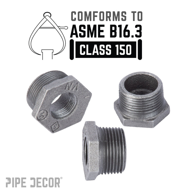 Bague noire de 2 po x 1 1/4 po