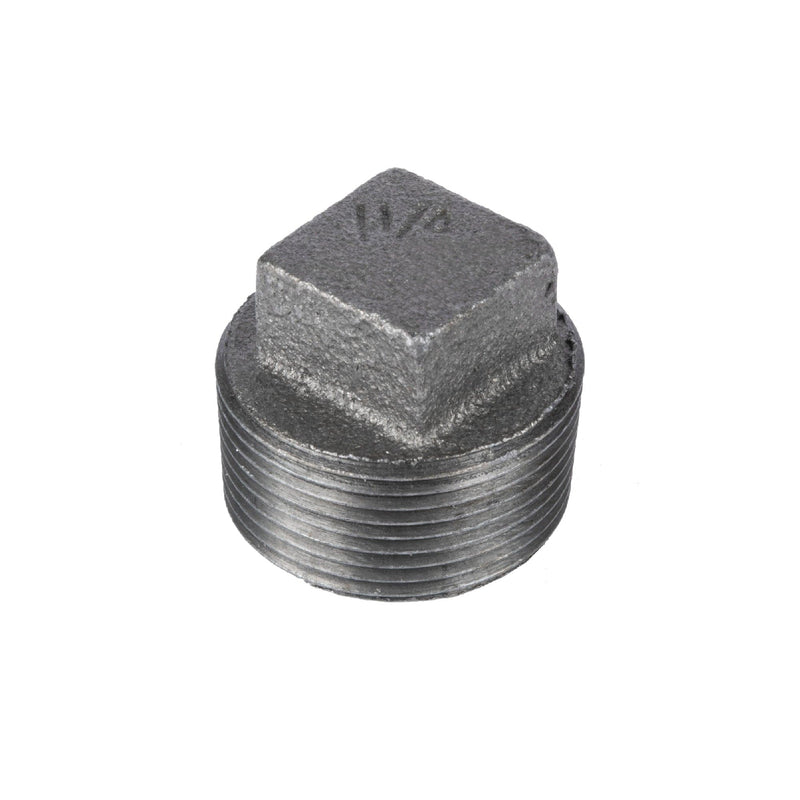 1 1/4 in. Black Plug