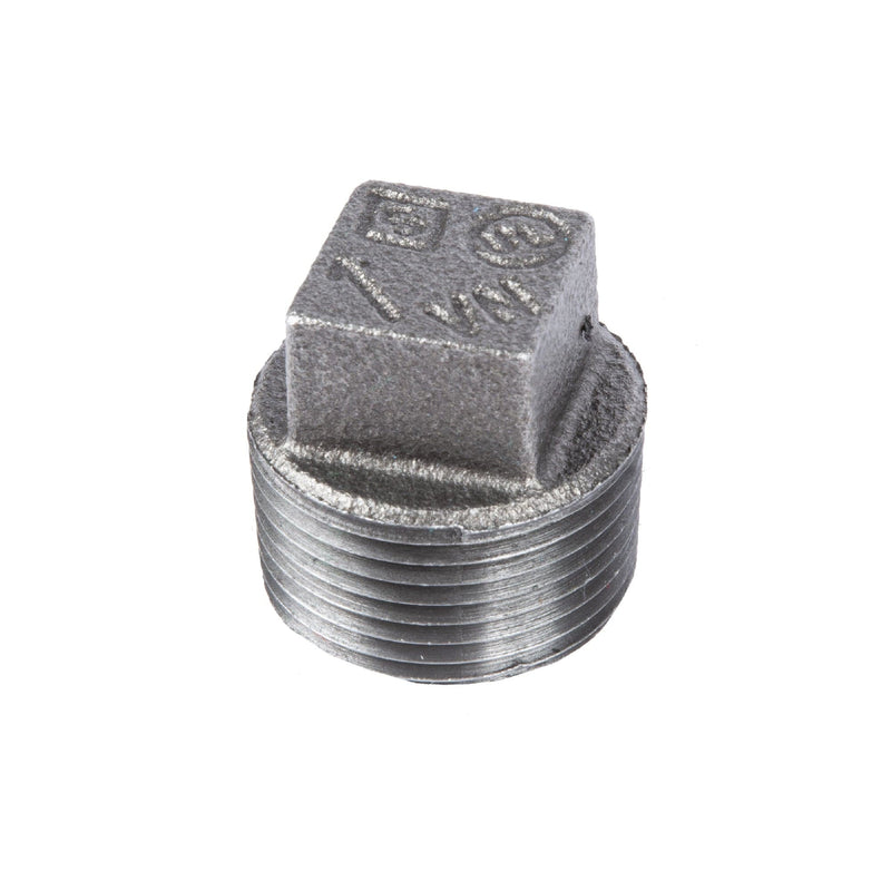 Enchufe negro de 1 pulg.