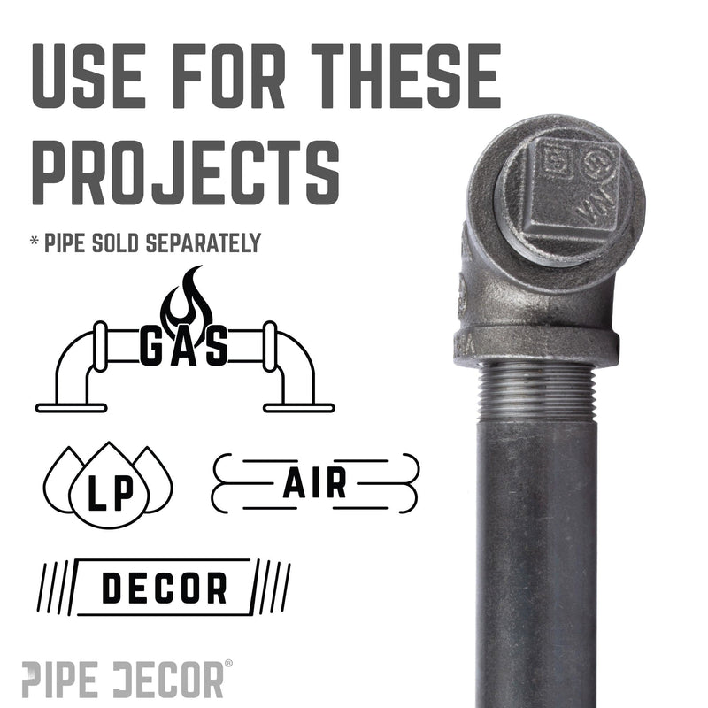 Tapón negro de 3/4 pulg.