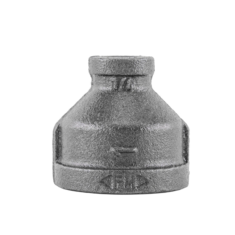 1 in. x 1/4 in. Black Reducing Coupling