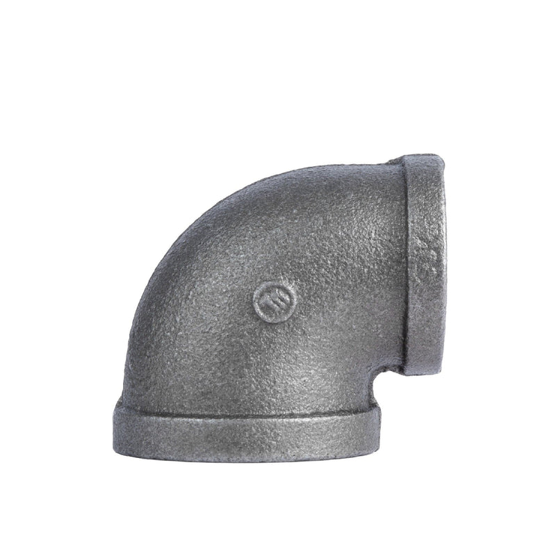 Codo reductor negro de 2 pulg. x 1 1/2 pulg.